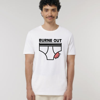 T-shirt Burn Out Parodie Burne Out