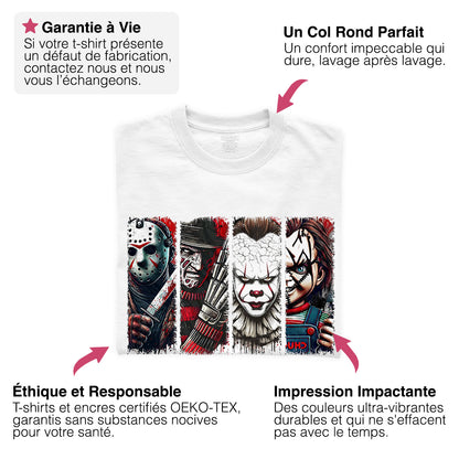 T-shirt Friends Horreur Serial Killer Enfant