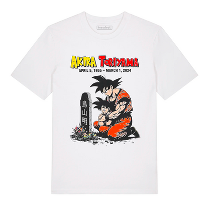 Tshirt Akira Toriyama RIP Dragon Ball DBZ