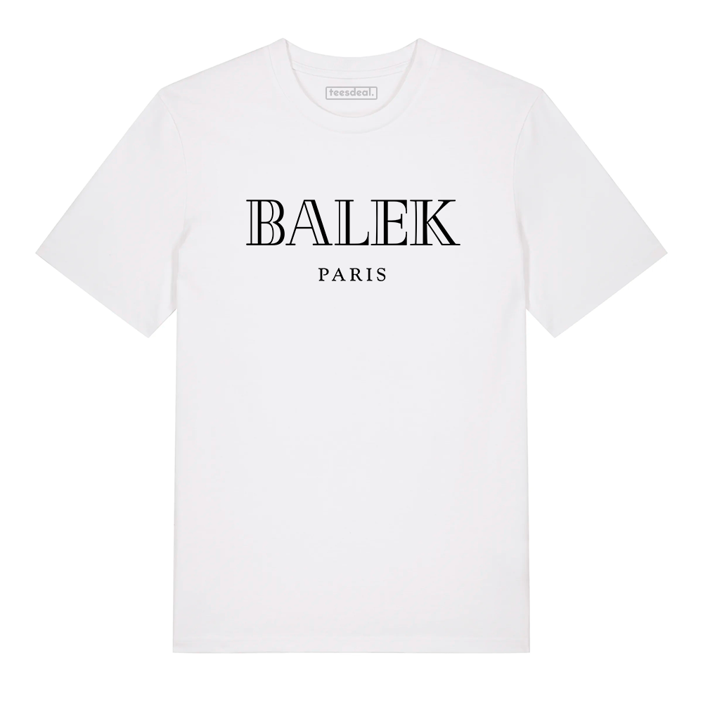 Tshirt Balek Paris Parodie Balmain