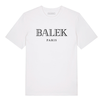 Tshirt Balek Paris Parodie Balmain