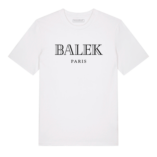 Tshirt Balek Paris Parodie Balmain