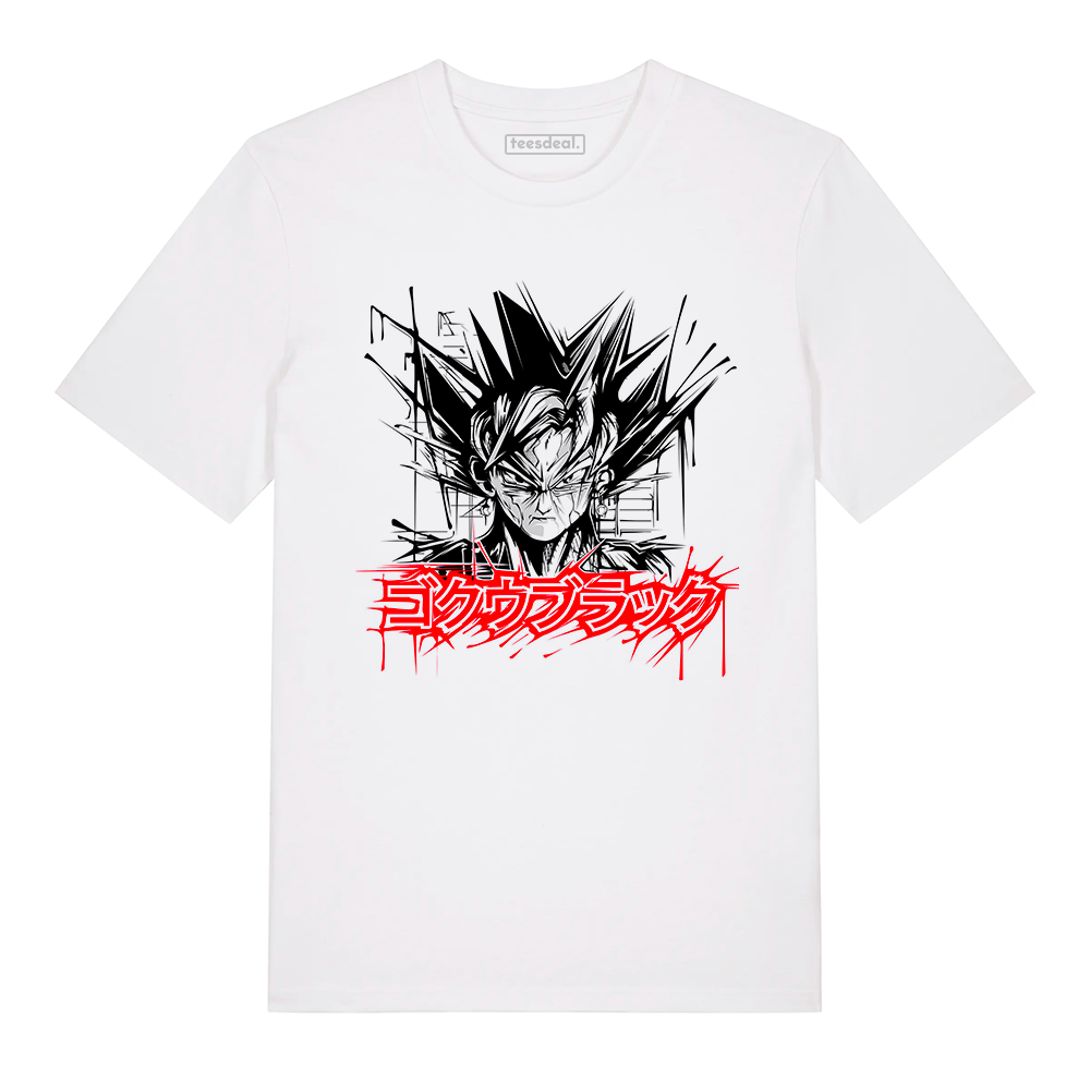 Tshirt Gogeta Brush Destroy Dragon Ball DBZ