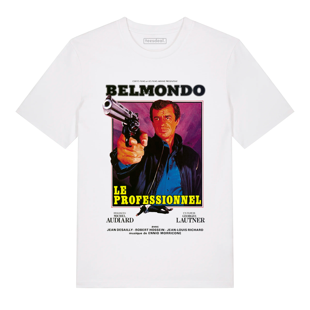 Tshirt Belmondo Le Professionnel