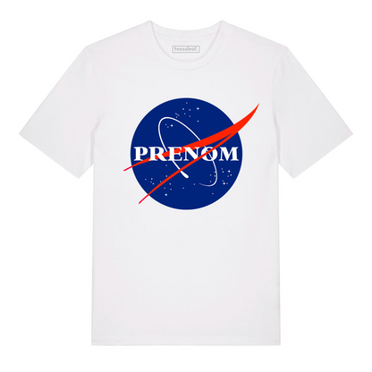 Tshirt NASA Avec Prénom Personnalisé