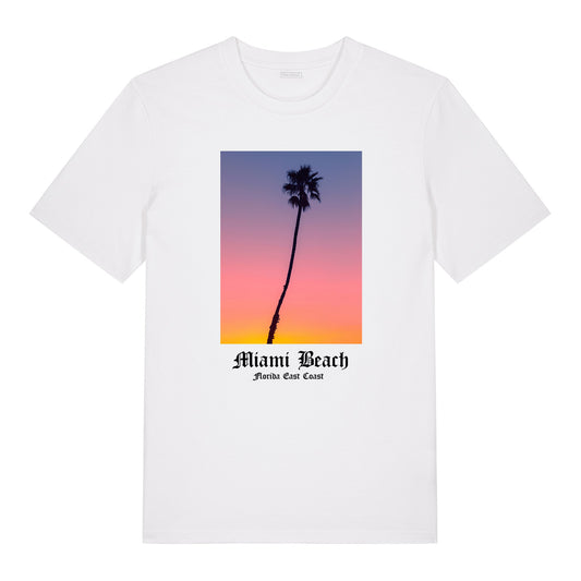 Tshirt Miami Vice Florida Beach Heat Palms