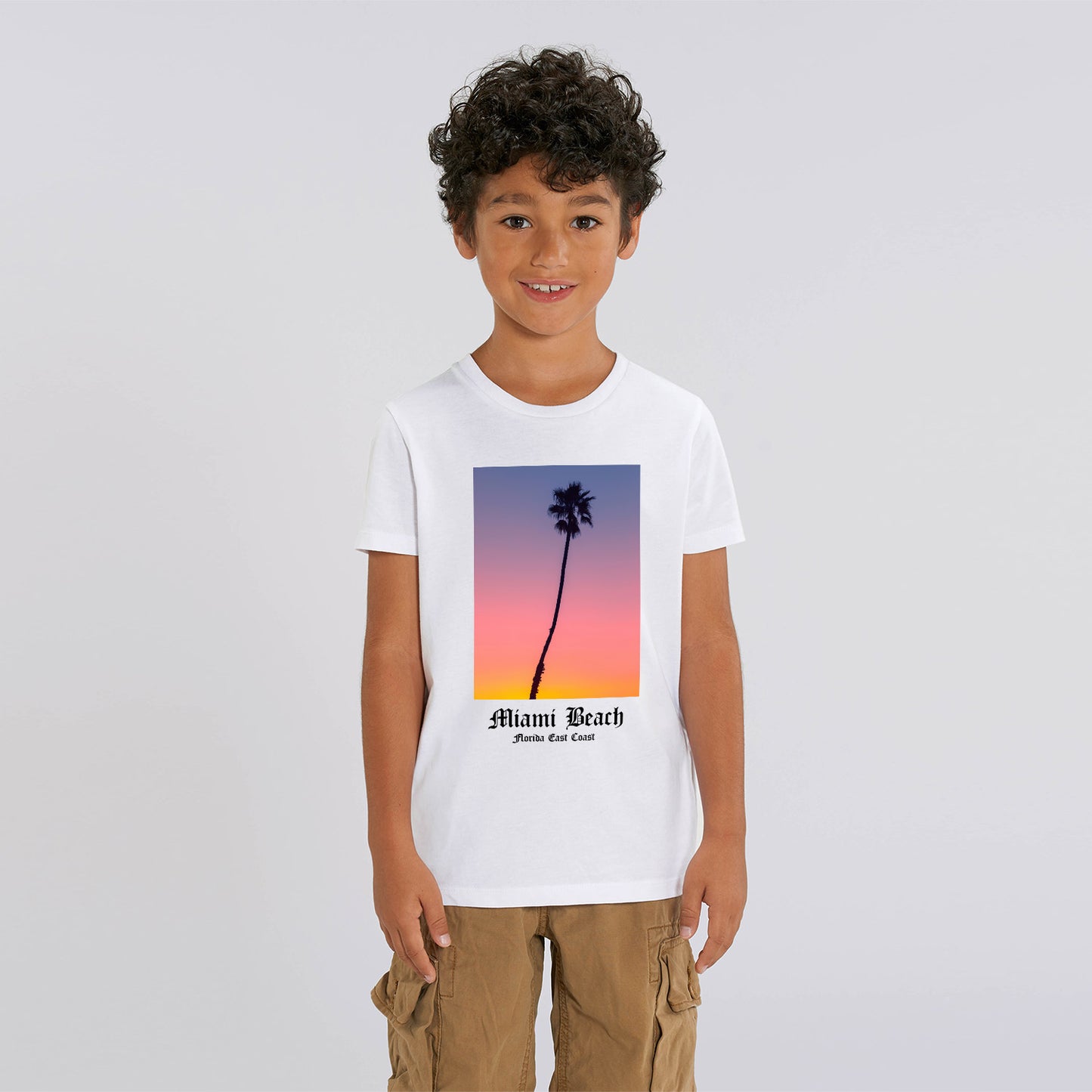 Tshirt Miami Vice Florida Beach Heat Palms