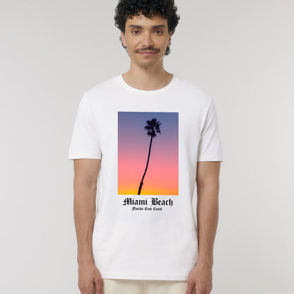 Tshirt Miami Vice Florida Beach Heat Palms